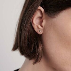 *New* Kathleen Whitaker 4mm sequin stud earrings